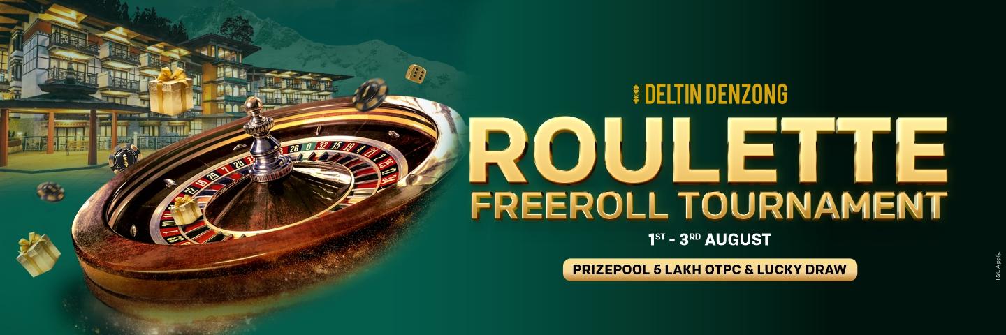 ROULETTE FREEROLL TOURNAMENT