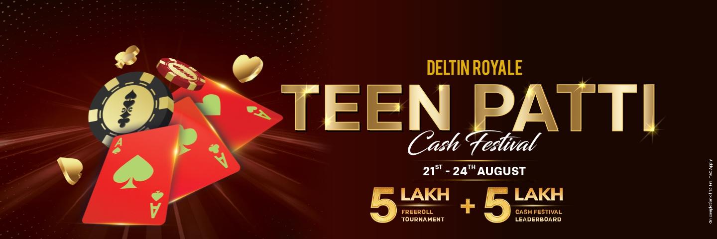 TEEN PATTI CASH FESTIVAL