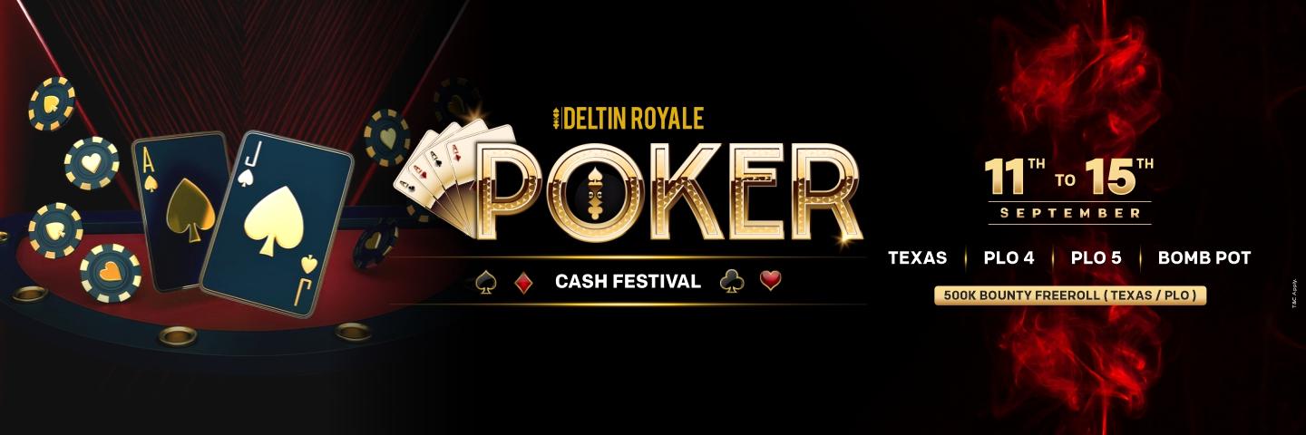 POKER CASH FESTIVAL