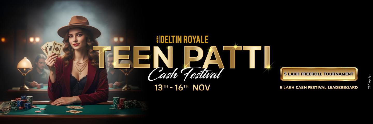 TEEN PATTI CASH FESTIVAL