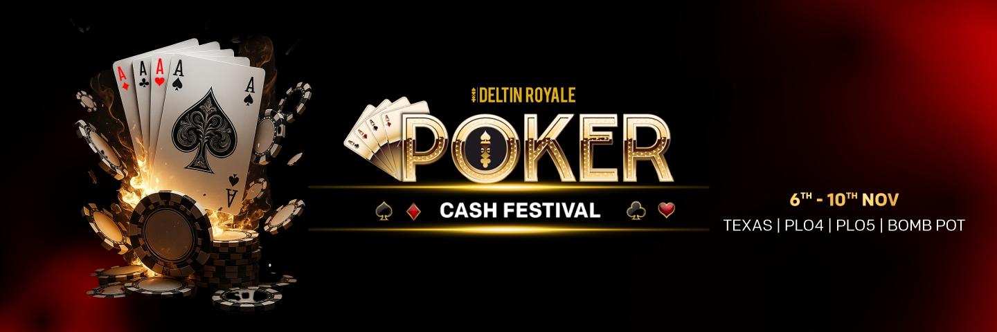 POKER CASH FESTIVAL
