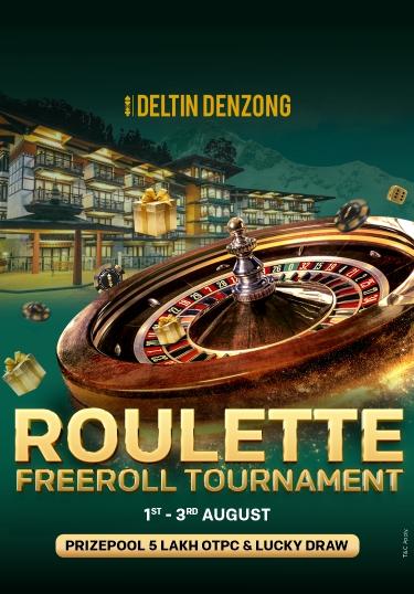 ROULETTE FREEROLL TOURNAMENT