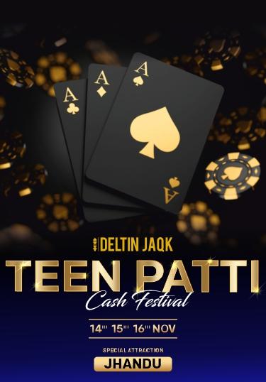 TEEN PATTI CASH FESTIVAL