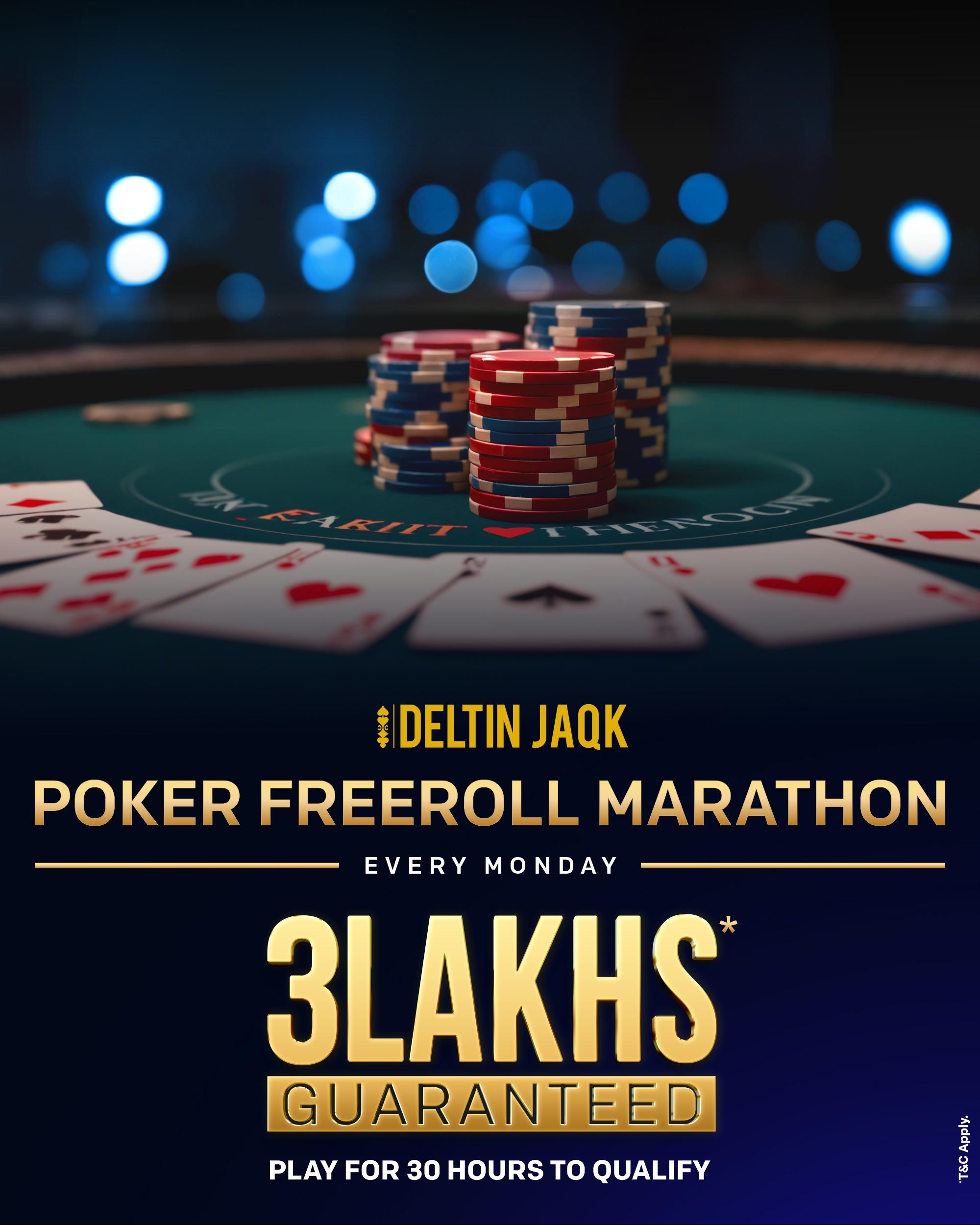 POKER FREEROLL MARATHON
