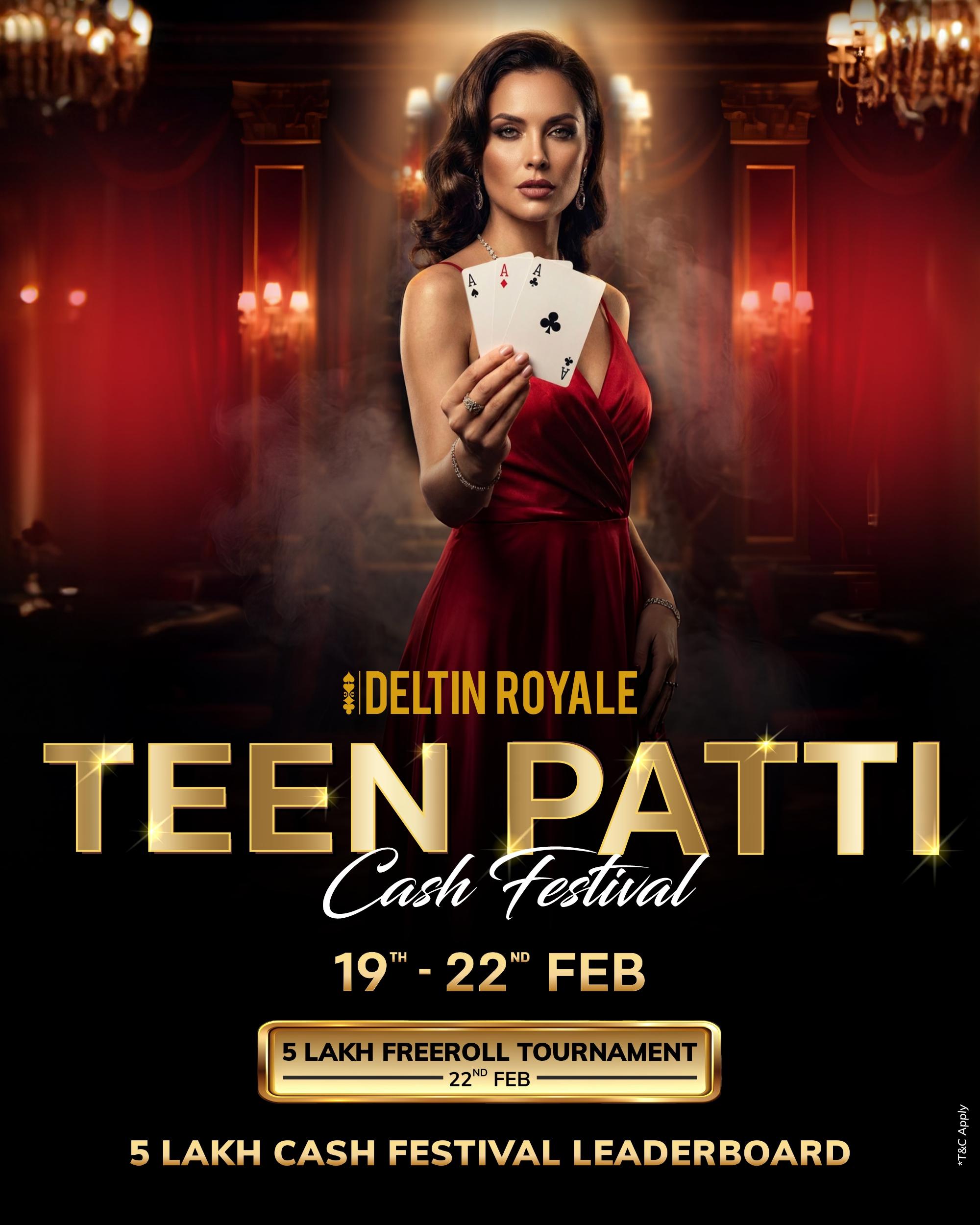 TEEN PATTI CASH FESTIVAL