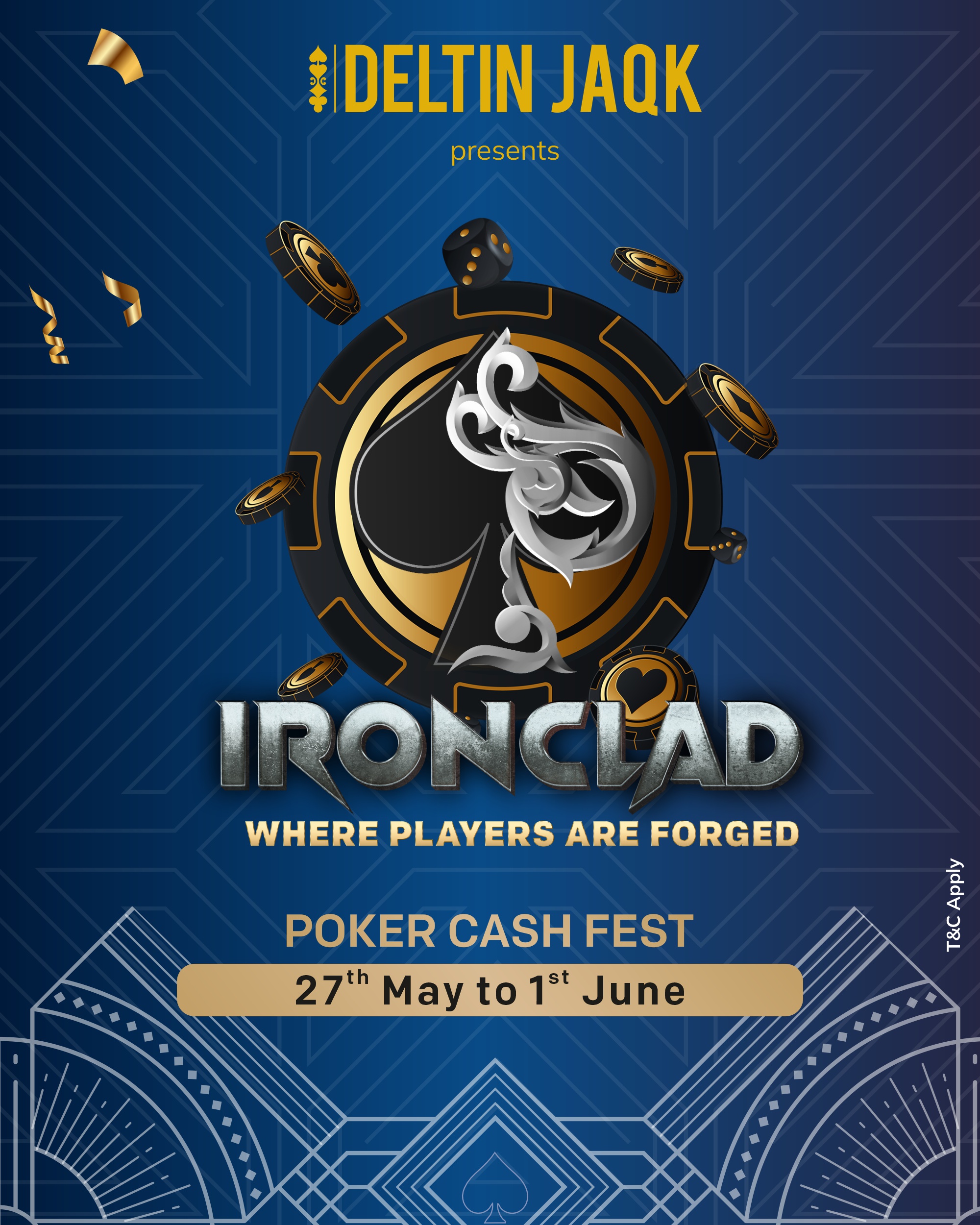 IRONCLAD POKER CASH FEST
