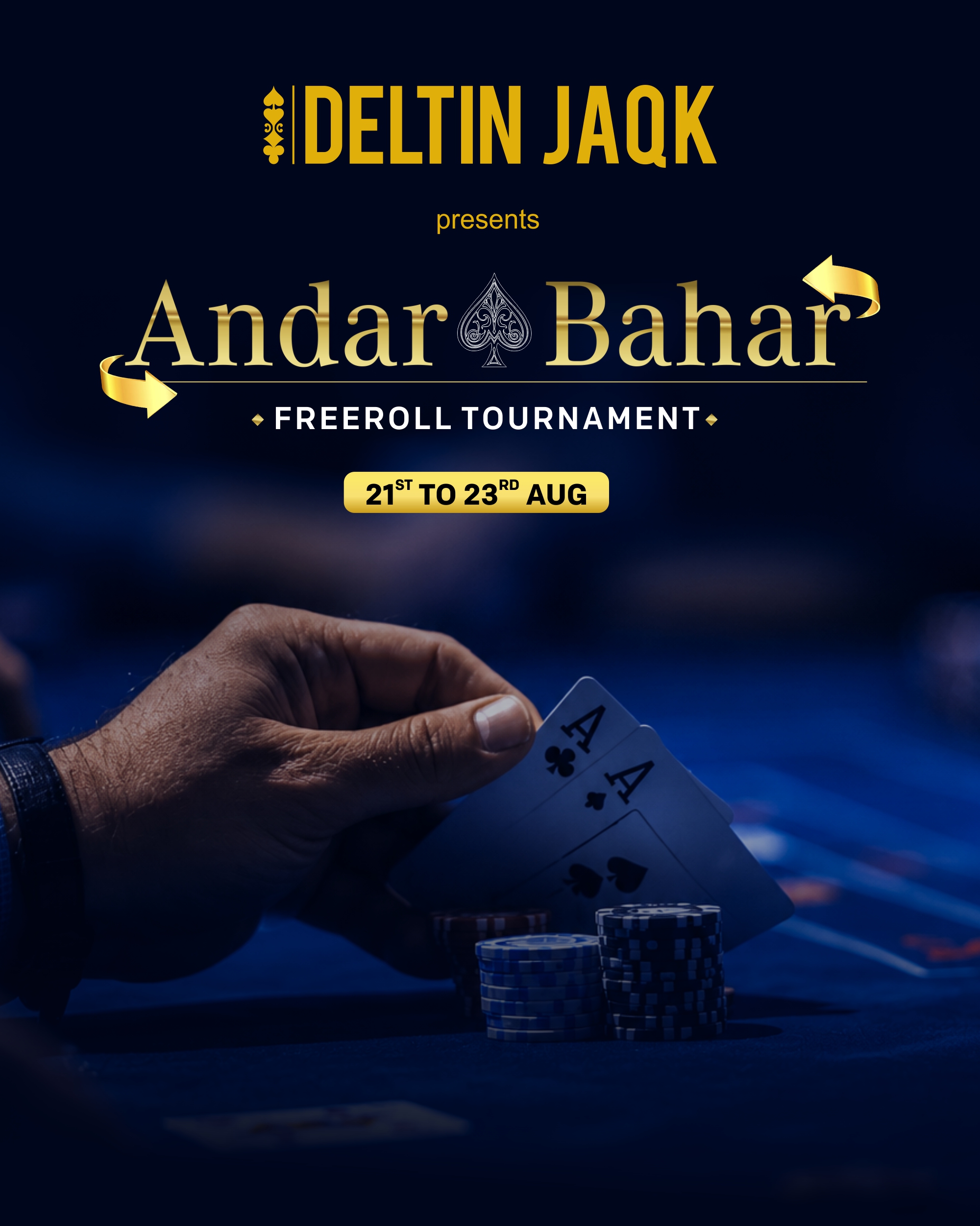 ANDAR BAHAR FREEROLL TOURNAMENT