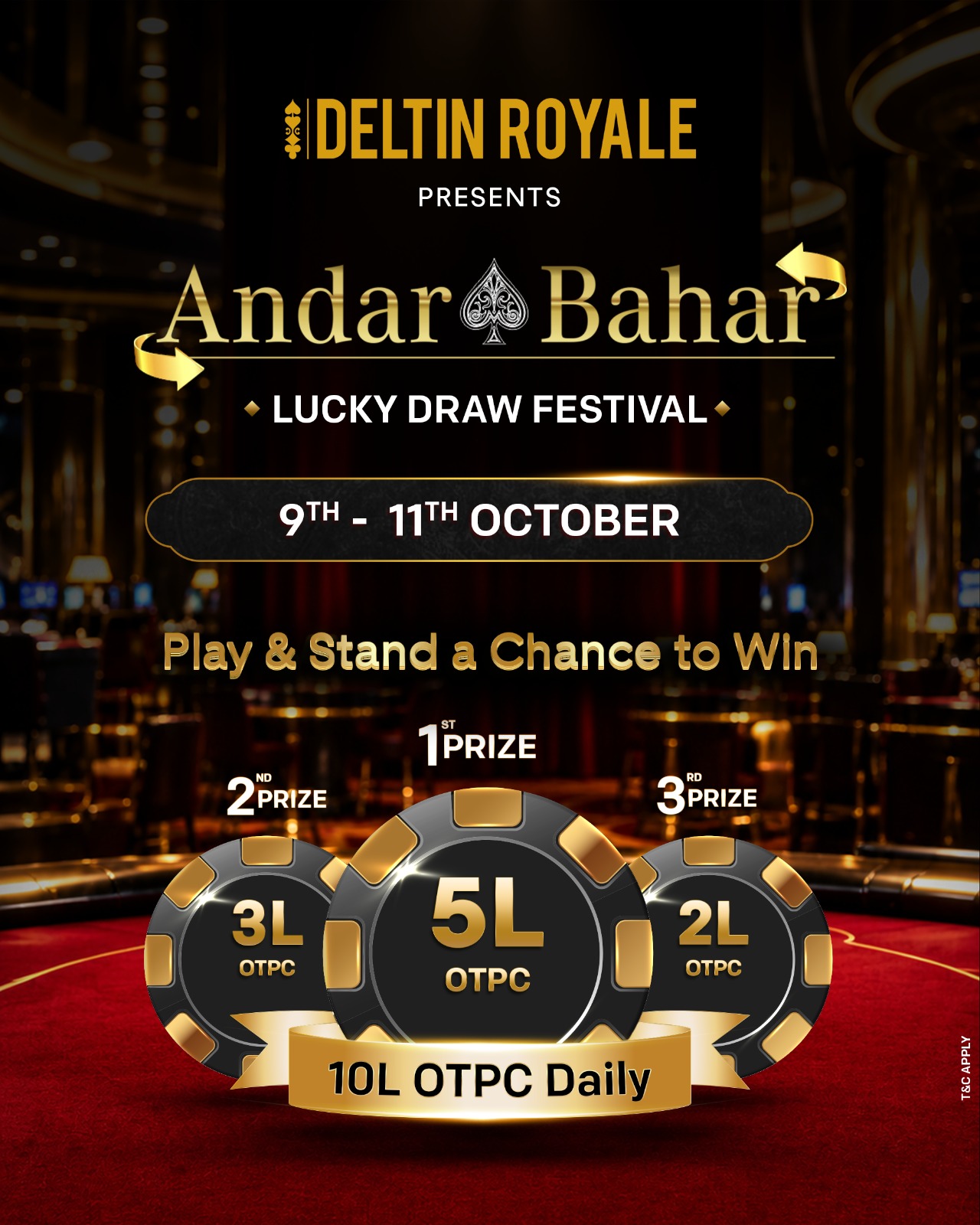 ANDAR BAHAR LUCKY DRAW FESTIVAL