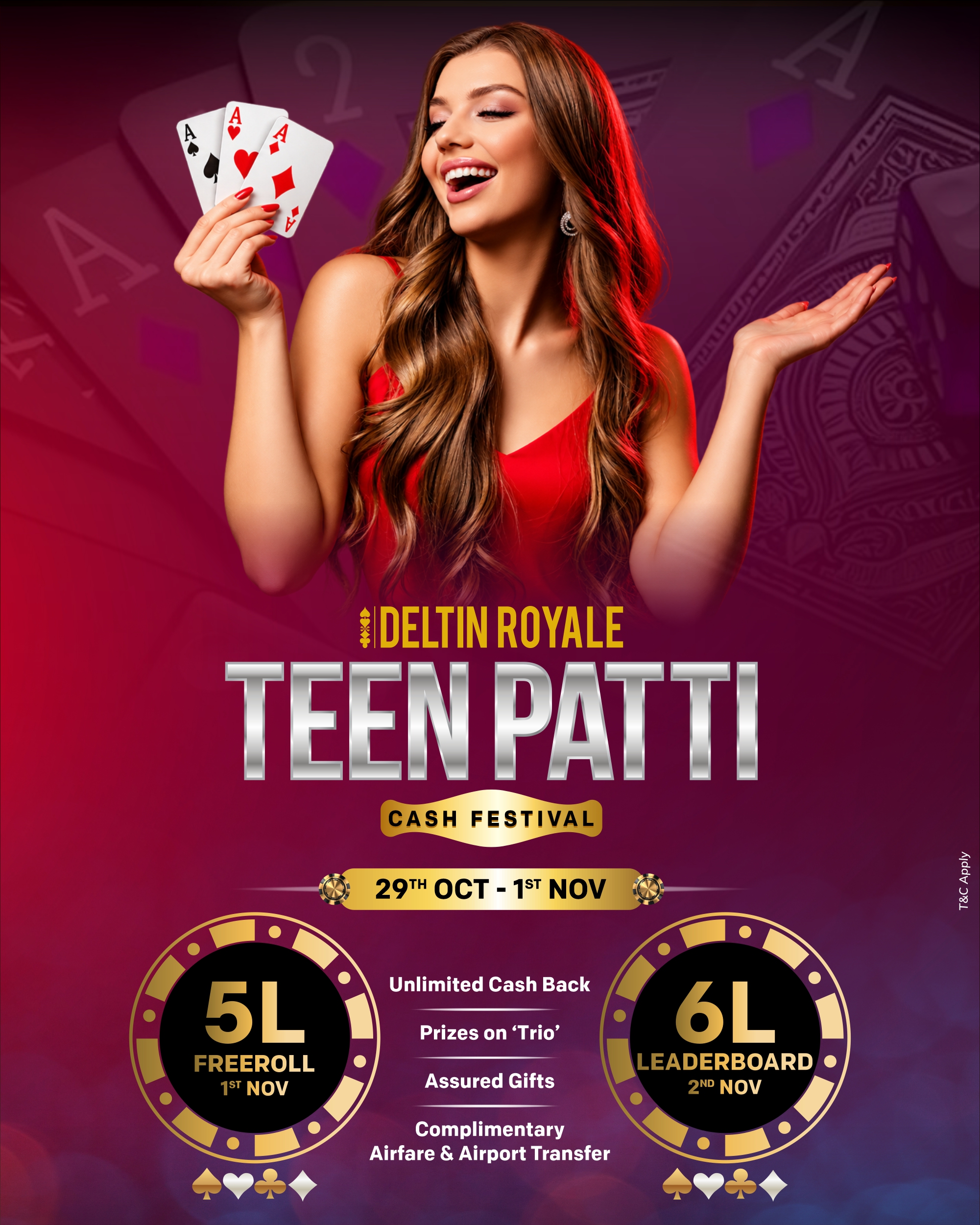 TEEN PATTI CASH FESTIVAL